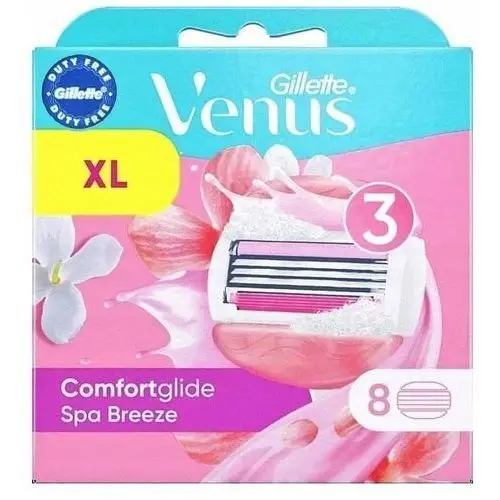 Wkłady do maszynek Gillette Venus Comfort Glide Spa Breeze 8 sztuk