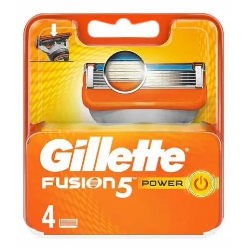 Wkłady do maszynki Gillette Fusion5 Power 4 sztuki