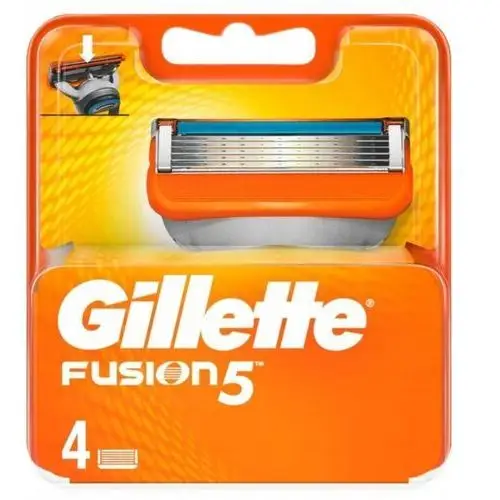 Wkłady żyletki wymienne do maszynki Gillette Fusion5 4 szt