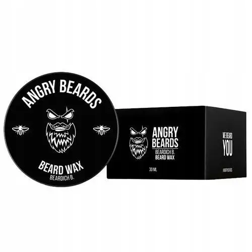 Wosk do brody i wąsów Angry Beards Beard Wax 30ml