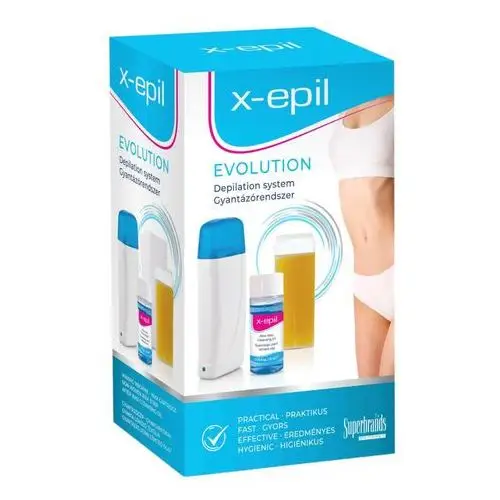 X-epil evolution - zestaw do depilacji woskiem