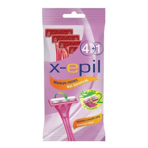 Jednorazowa maszynka do golenia dla kobiet 2 ostrza (5szt.) X-epil