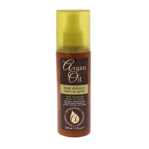 Xpel argan oil heat defence leave in spray stylizacja włosów na gorąco 150 ml dla kobiet
