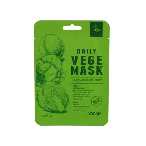 YADAH Daily Vege Mask Cabbage 23ml