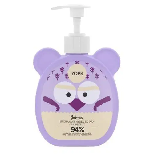Yope naturalne mydło do rąk dla dzieci jaśmin 400 ml