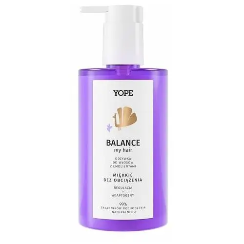 Odżywka do włosów z emolientami Balance 300 ml Yope BOUNCE MY HAIR