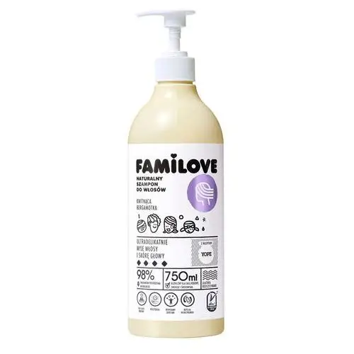 Szampon do włosów 750 ml Yope Familove,15