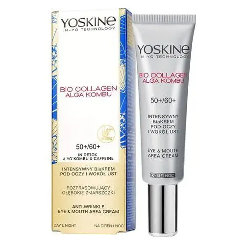 Yoskine bio collagen krem pod oczy 50+/60+ augencreme 15.0 ml