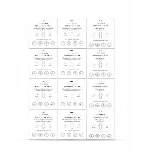 Your Kaya Podpaski na dzień i na noc (12 x 10 szt