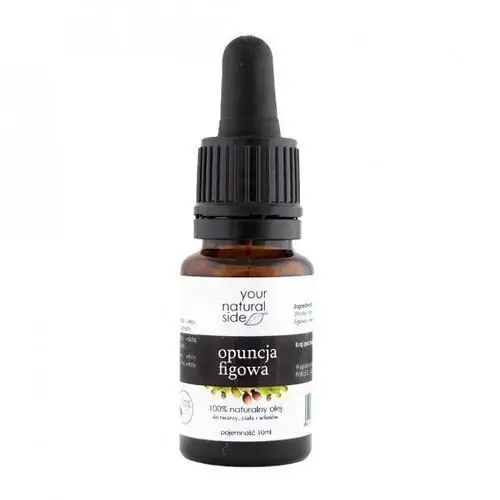 Olej z opuncji figowej nierafinowany organic, 10ml Your natural side