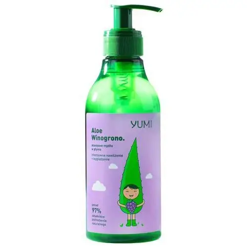 Yumi YUMI Aloe Winogrono aloesowe mydło w płynie seife 300.0 ml