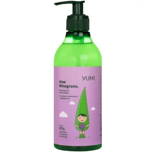 Yumi YUMI Aloe Winogrono aloesowy żel pod prysznic duschgel 400.0 ml