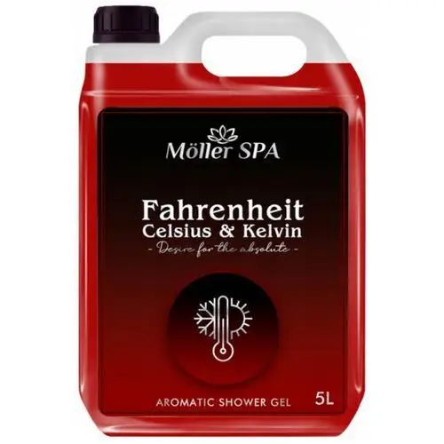 Żel pod prysznic Fahrenheit Celsius & Kelvin zapach perfum 5L Den