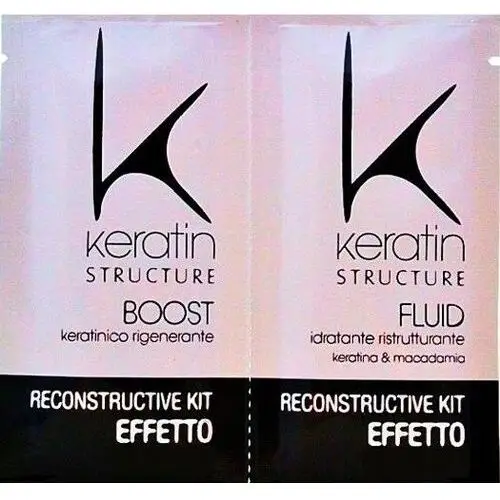 Zestaw 10 x Keratin Odżywka Saszetki Fluid 2x12ml