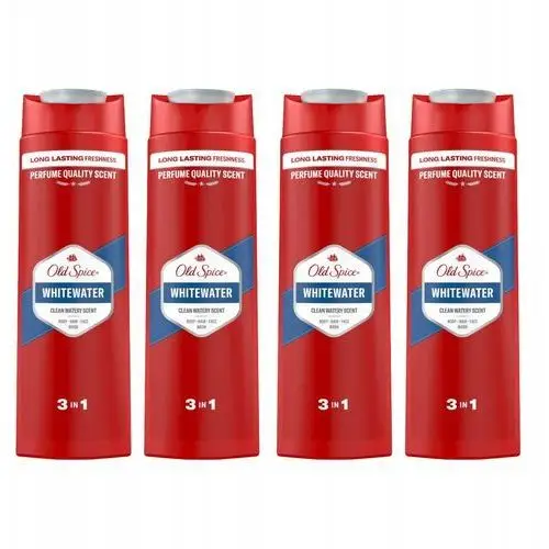 Zestaw 4x Old Spice Whitewater żel 400ml