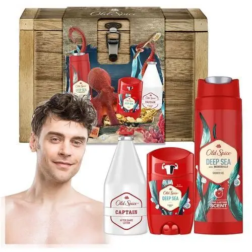 Zestaw Kosmetyków Męskich Old Spice Prezentowy Urodziny Deep Sea Treasure