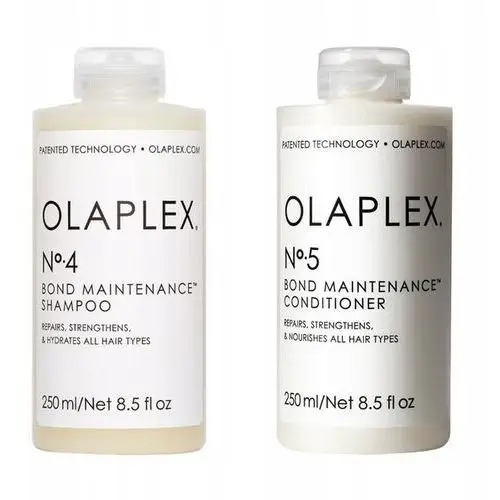 Zestaw Olaplex No.4 i No.5 Szampon Odżywka do włosów zniszczonych