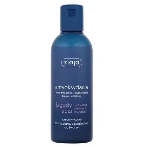 Micelarny żel obierania acai berry (micellar cleansing face scrub gel) 200 ml Ziaja