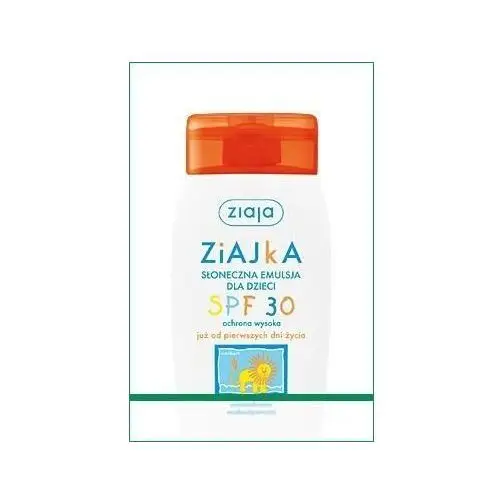 Ziajka emulsja do opalania dla dzieci spf 30 125ml Ziaja