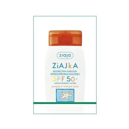 Ziajka emulsja do opalania dla dzieci spf 50+ 125ml Ziaja