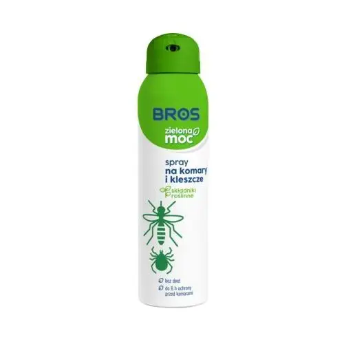 Zielona Moc spray na komary i kleszcze 90 ml BROS