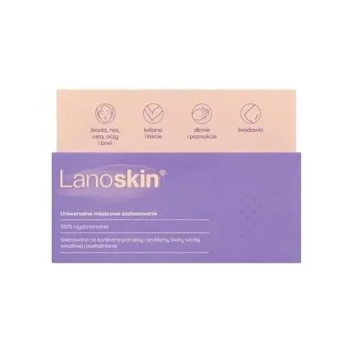 Ziołolek Lanoskin 100% czysta lanolina krem 30g