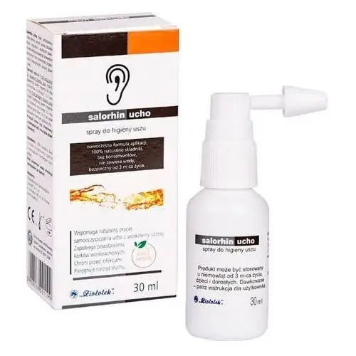 Ziołolek Salorhin spray do higieny uszu 30ml